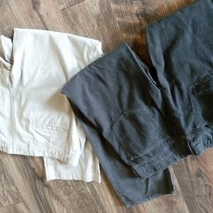 2 pair of men's dress pants